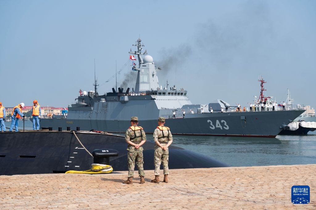 中露合同軍事演習「海上連合2026」実施へ　双方の参加部隊が集結完了