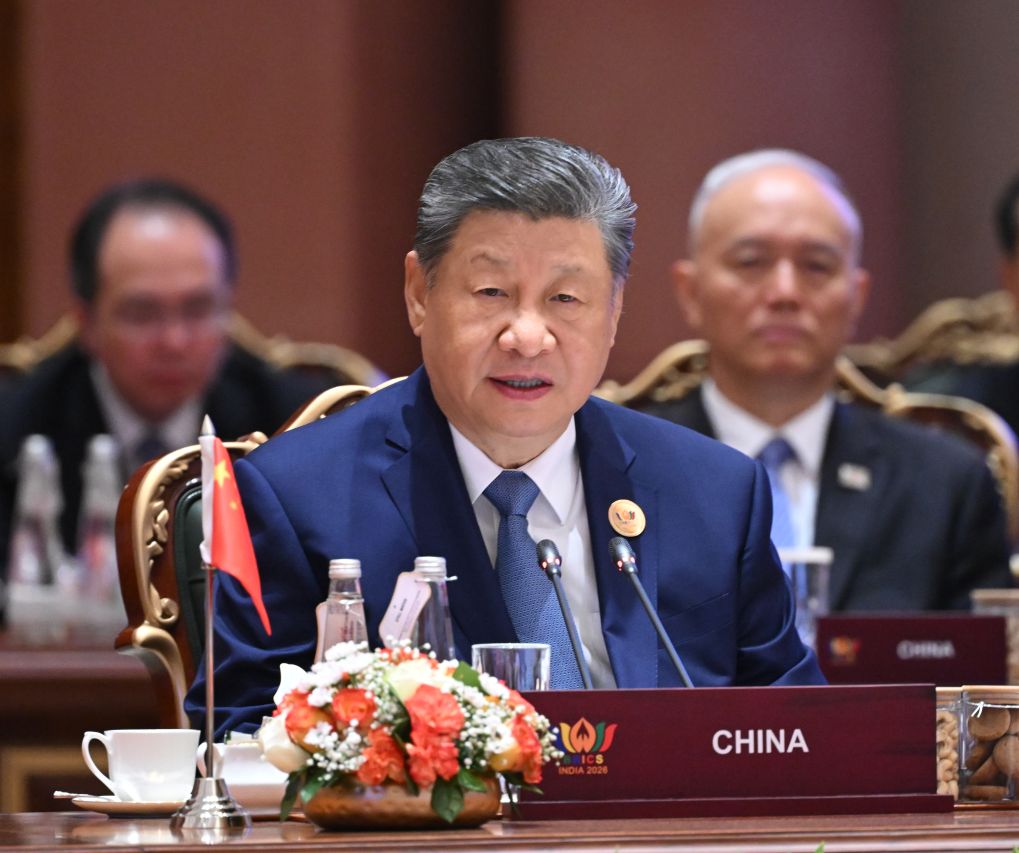 習近平国家主席が第18回BRICS首脳会議の第1セッションで重要演説