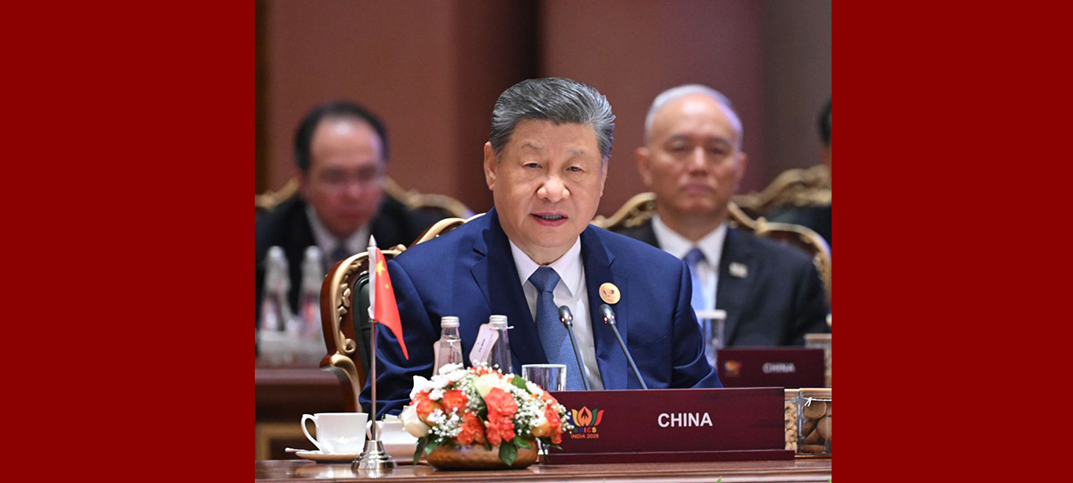 習近平国家主席が第18回BRICS首脳会議の第1セッションで重要演説