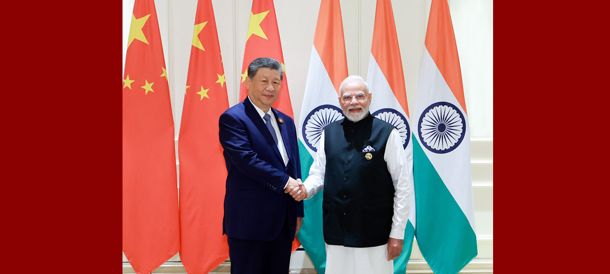 習近平国家主席がインドのモディ首相と会談
