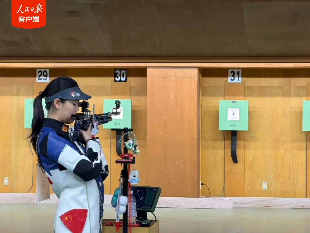 杜雨宸選手(撮影・孫亜慧)。