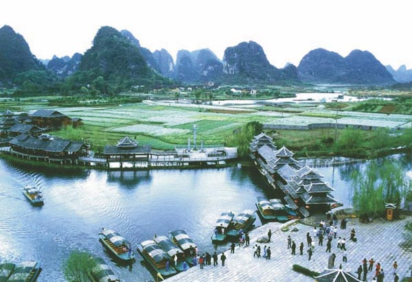 桂林:山水画の风景とおおらかな人々 (8)