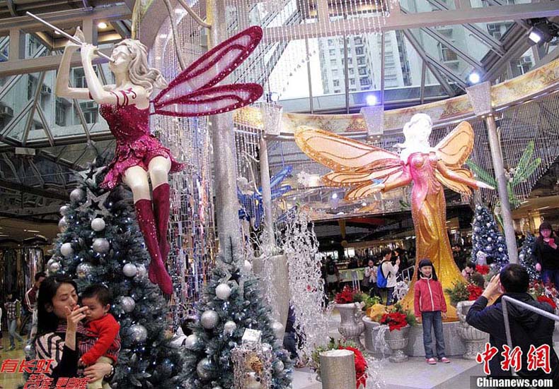 香港　クリスマスムード