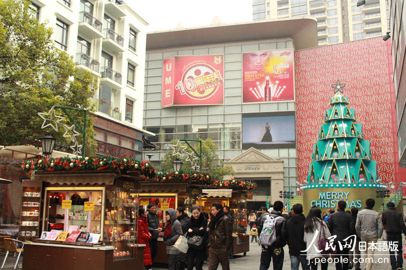 上海のクリスマスムード (2)