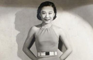 中華民国時代の女性の水着姿