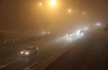 中国、濃霧が続く