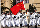中国海軍北海艦隊の新兵