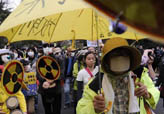 東京で反核・反原発デモ