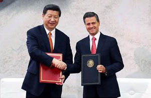 中国・メキシコが戦略的パートナー