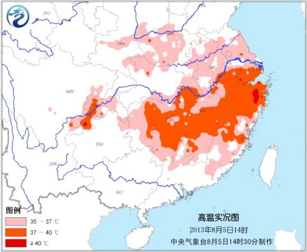 中国南方地域、年初以来最高の暑さに
