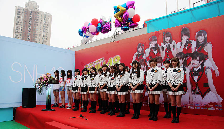 「天然美少女」集団SNH48の専用劇場が開業　上海
