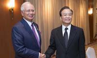 温家宝総理がマレーシアのナジブ首相と会談