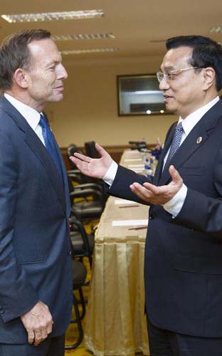 李克強総理が4カ国首脳と会談