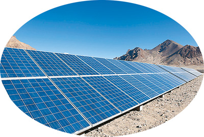 国と中国国電竜源西蔵新能源が共同出資する最高標高の10メガワット級太陽光発電所「アリ太陽光発電所」が今年1月に発電を開始した。