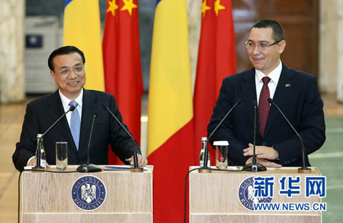 中国・ルーマニア首脳会談、エネルギー、インフラ等の協力拡大