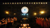 南京　「平和のキャンドル祭」で南京大虐殺犠牲者を追悼