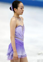 フィギュア女子シングルSP　日本の女王がキム・ヨナに完敗