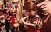 広西　侗族の村で「2月2日」の侗族大歌節を実施