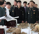 韓国で中国人民志願軍烈士遺体納棺式が行われる