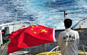 不明マレーシア航空機捜索　中国の艦船がシンガポールに集結