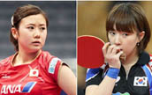韓国の美女卓球選手が注目を集める