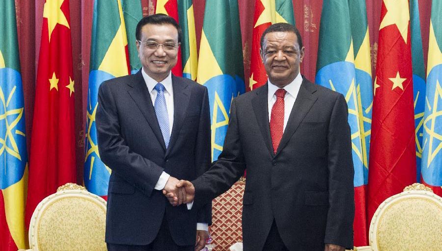 李克強総理がエチオピア大統領と会談