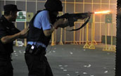 北京の警察でテロ対策などの「1分間処理」訓練