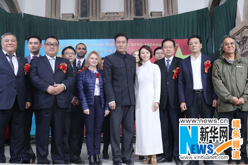 中国とカザフスタンの初の合作映画「音楽家」のロケが延安市でスタート