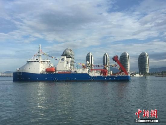 中国の新型科学観測船の性能が世界先頭集団に