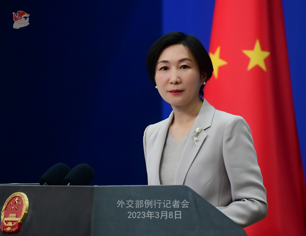 外交部「中国はウクライナの原子力施設の安全強化を実際の行動で支持」