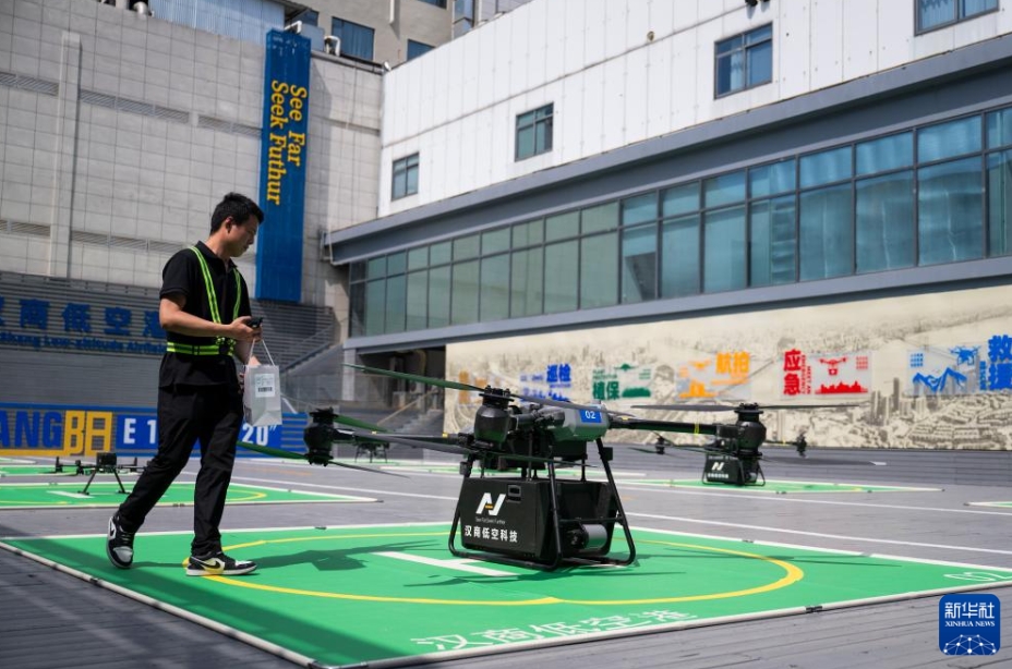 湖北省武漢市が低空物流路線10ルートを新設