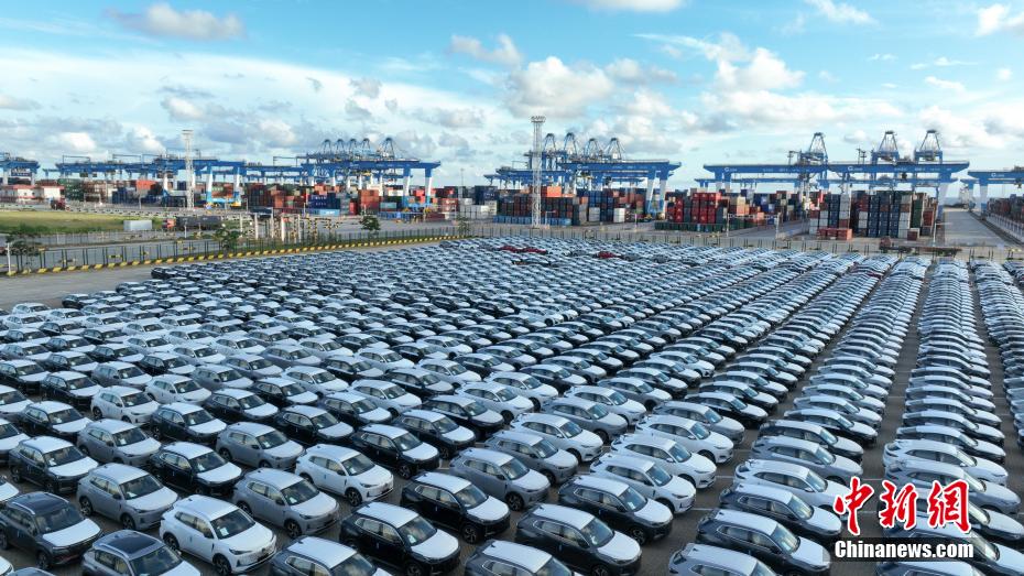 広西北部湾港、RORO航路が就航　中国車1千台超が中東へ