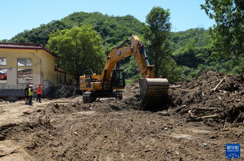 山間部の「生命線」を緊急復旧　北京