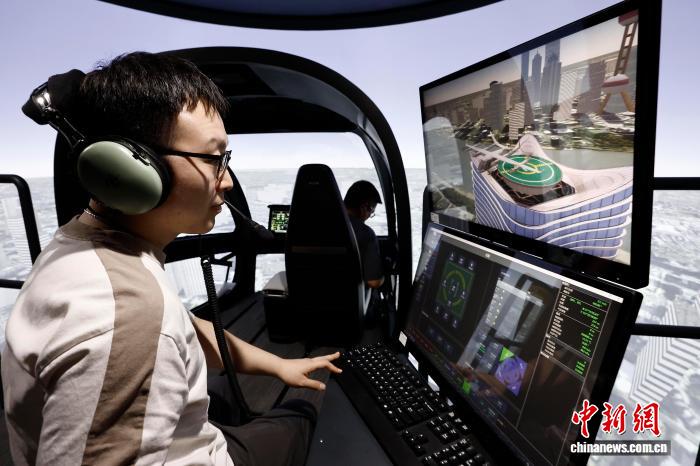 中国初の専門級eVTOLエンジニアリングシミュレーターが運用開始　上海