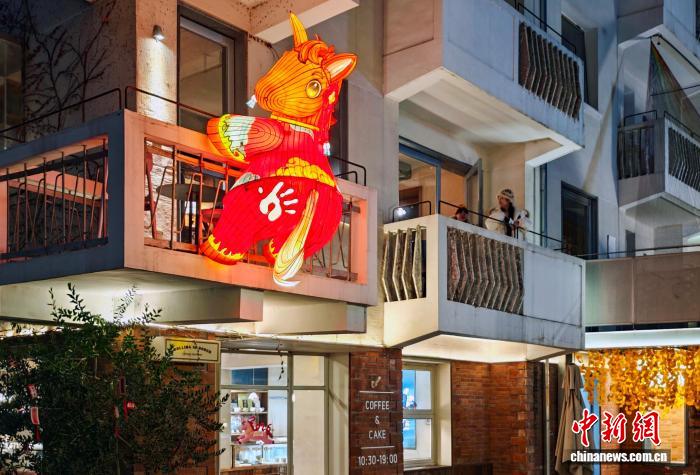 城南の路地に漂う濃厚な春節ムード　江蘇省南京