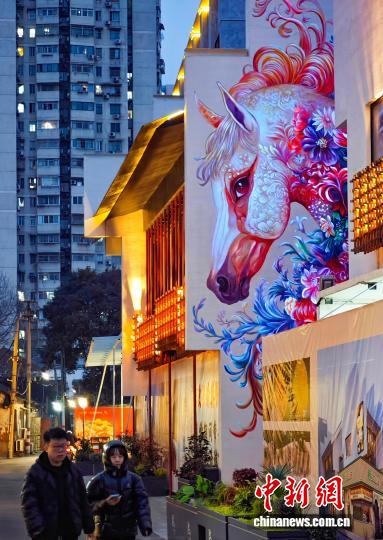 城南の路地に漂う濃厚な春節ムード　江蘇省南京