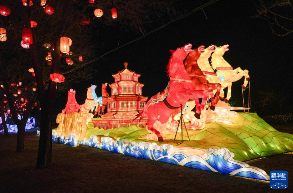 2026年円明園新春ランタンフェスティバルが開幕　北京