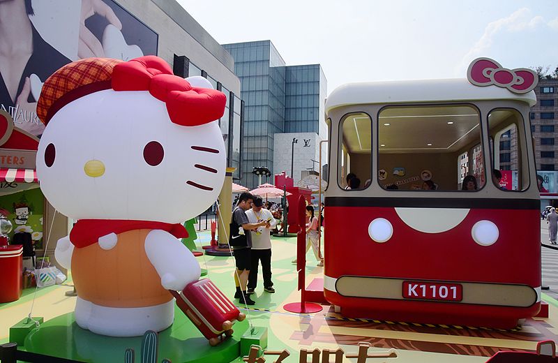 サンリオ「なかよし列車」ポップアップイベント開催　浙江省杭州
