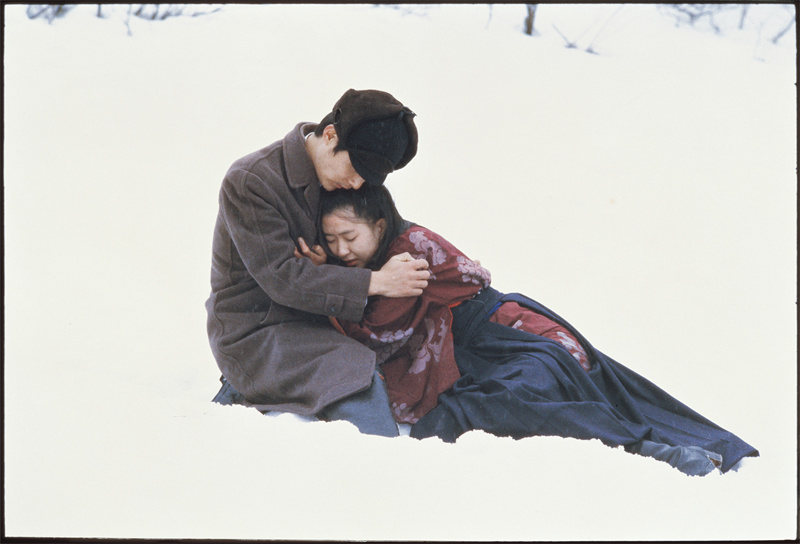 映画「未完の対局」のワンシーン。画像提供：日本徳間書店・北京電影制片廠