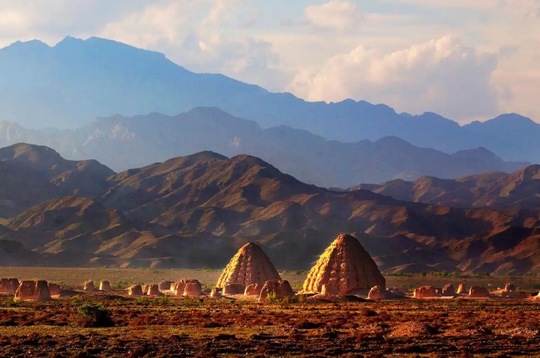 寧夏西夏陵(資料写真)